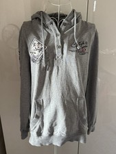 Soxx Damen Hoodie Kapuzen Pullover in Gr. L 40 grau Arbeit Freizeit Büro Urlaub