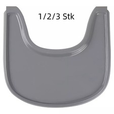 Hochstuhltablett kompatibel mit Stokke Tripp Trapp Chair Weiß Schwarz Grau DHL