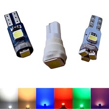 12V T5 W1.2W LED weiß warmweiß rot blau grün Glassockel Lampe Tachobeleuchtung