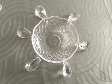 Kristall Glas Tropfschale