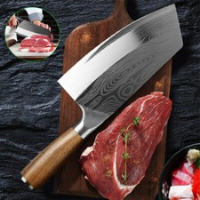 Hackbeil Küchenmesser für Knochen Handgemachte Metzgermesser Fleischermesser DHL