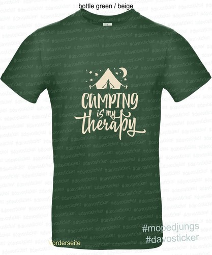 Shirt camping my therapy - t-shirt,