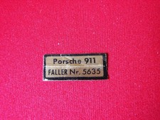 Faller ams  - Etikett  Porsche