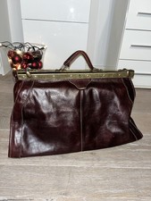 Antike Leder Arzttasche