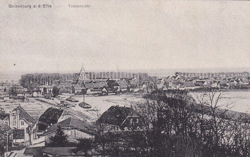 Boizenburg elbe 1927 - ak,