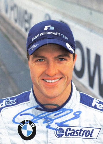 Ralf schumacher autogramm - ralf,