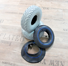 2 x Rollstuhlreifen 3.00-4 inkl. 2 x Schlauch Elektromobil Scooter Rollstuhl