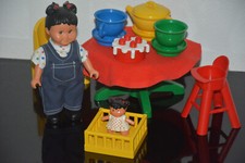 LEGO® DUPLO Education - Marie und Tochter am Küchentisch - Puppenhaus