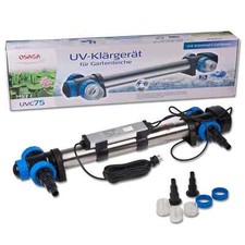 OSAGA UV-C 75 Watt VA Hochleistungs UVC Klärgerät für Teich mit Edelstahlgehäuse