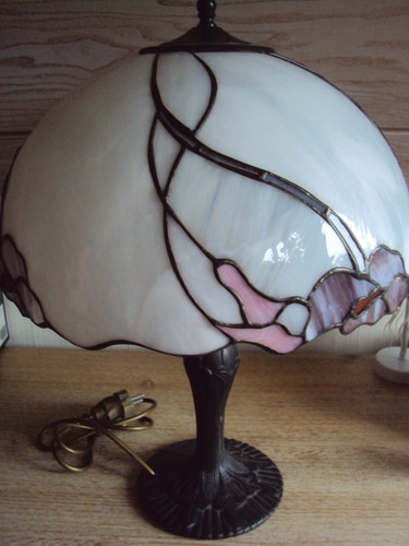 Vintage tiffany tischlampe - vintage, /