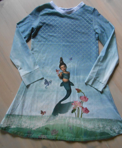 Jersey kleid 140 - jersey, gr.