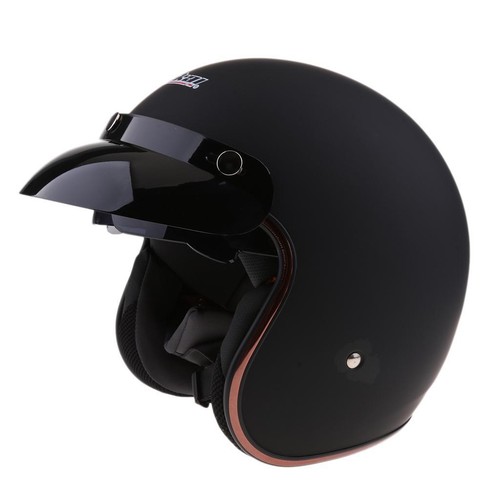Open face motorrad retro - 3/4,