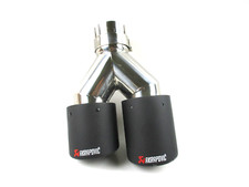 NEU BMW M5 F10 Akrapovic Auspuff Carbon Duplex Endschalldämpfer TP-CT/10