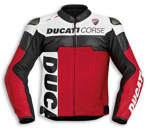 Ducati corse lederjacke - corse,