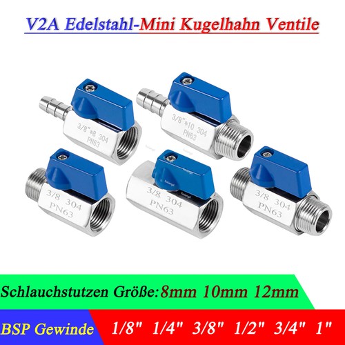 Mini kugelhahn bis 1 - mini-kugelhahn, 1"