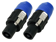 2er Set PA-Speaker Stecker