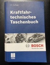 Kraftfahrtechnisches Taschenbuch Robert Bosch GmbH 