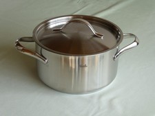 Fissler Kochtopf mit Deckel Edelstahl 18/10 20 cm 3,3 l Induktion NEU OVP