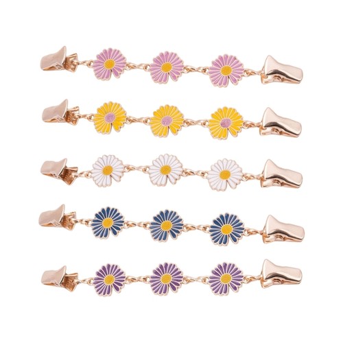 Rose gold tone flower - gold,