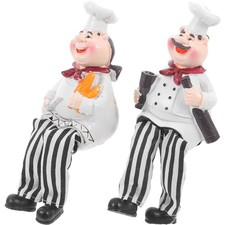 Koch Dekofigur Set Harz Stoff