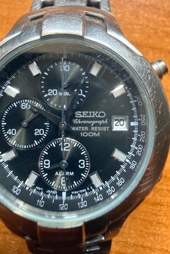Seiko chronograph alarm - chronograph,