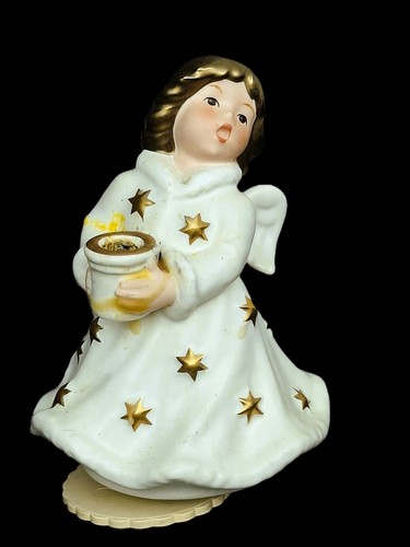Porzellan figur engel - engel, spieluhr