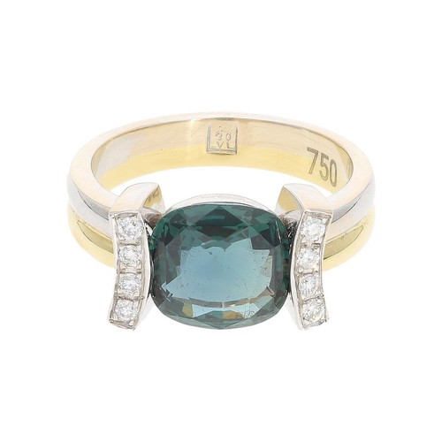 Damen ring saphir brillant - damen,