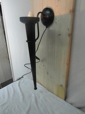 Wandlampe  Wandarm Fackel Larp Schloß E14 Rustkal Antikoptik Used Look 29b1