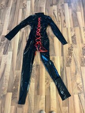 Lycra Ganzanzug, Catsuit mit Schnürung , Overall, Gr. XS . Neu, top!