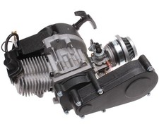 Pocket-Bike Motor Kupplung Getriebe Vergaser mit 49ccm DirtBike Cross Mini ATV