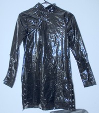 Hoch Glanz PVC Modische Damen