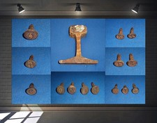 Alte originale Deutsche Bahnschiene - alte Gleisnägel DB - gebraucht u. selten