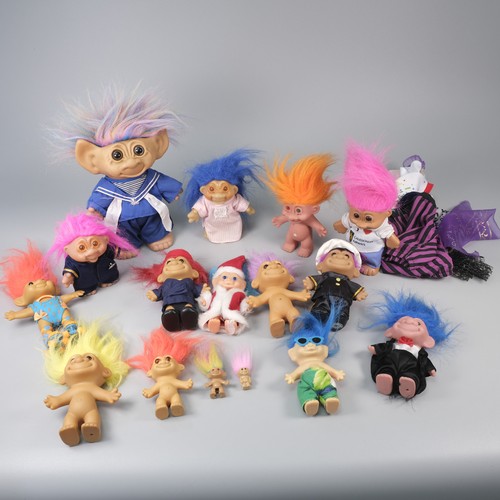 Vintage troll puppe - troll,