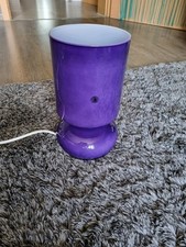 🏮Tischleuchte PilzGlasLila