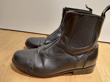 Reitstiefeletten Leder Jodhpurstiefel schwarz Größe 37 von Loesdau