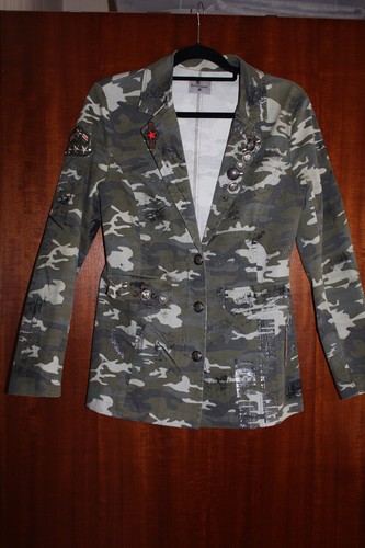 Camouflage jacke damen - camouflage, größe
