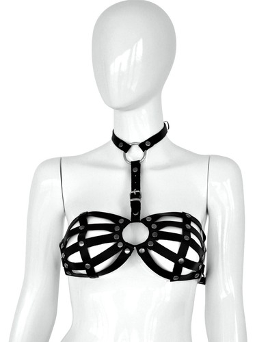 Bdsm damen leder halsband - halsband, bh