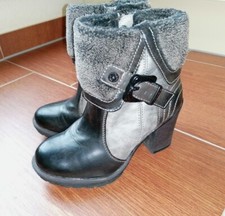 super schöne warme Damen Schuhe Stiefel Stiefelette Gr. 37 Young Spirit