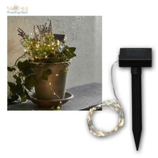 Solar Draht-Lichterkette, LED