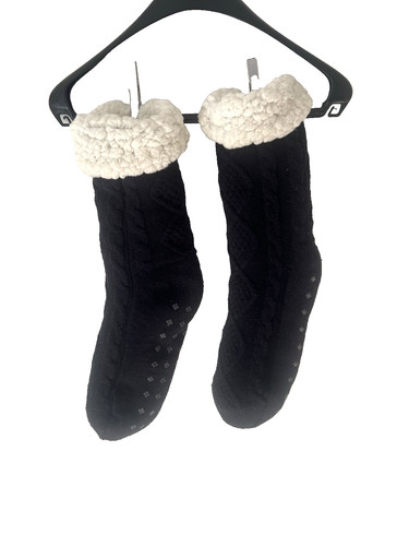 Gefütterte hausschuhe socken - gefütterte,