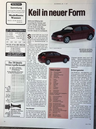 Audi 87 von - in, 1-87