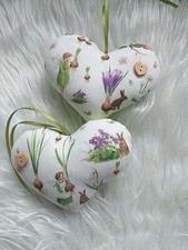 2 Frühlingselfen Dekoherzen