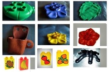 Lego Duplo Little Forest Friends Füße Blüte Marienkäfer aus 2827 2834 Dino 2604