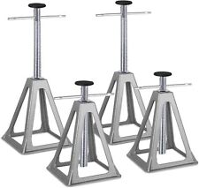 4 Stück Aluminium Unterstellböcke Wohnmobil Stützböcke Wohnwagenstützen 3600 kg