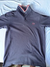 Fred Perry Polo Schwarz Rot