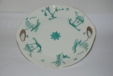 Servierteller Jugendstil Royal Bayreuth Bavaria handbemalt S&S seltenes Dekor