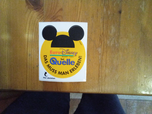 Aufkleber micky maus - aufkleber, euro