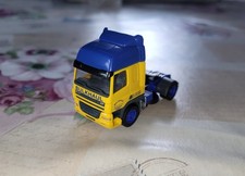 Herpa DAF CF Solo Zugmaschine Blau Gelb Bulkhaul lesen