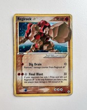 Regirock Gold Star EX Legend