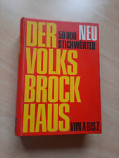 Der Volksbrockhaus  von A bis Z  -  von 1971   14. Auflage